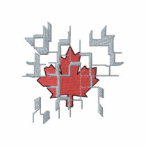 Abstract Maple Leaf