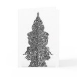 Abstract mirror design cards