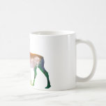 Abstract Moose silhouette Basic White Mug