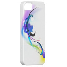 Abstract Morning Glory Paint Splatters iPhone 5 Cover