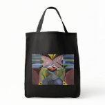 Abstract "Mountain Square" bags
