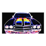 Abstract Muscle Car photo cards