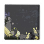 Abstract Nature Design Magnets