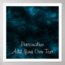 Abstract Nebula Texture - Blue
