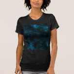 Abstract Nebula Texture - Blue t-shirts