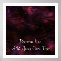 Abstract Nebula Texture - Pink