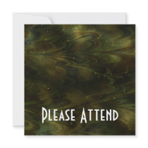 Abstract Nebula Texture - Yellow