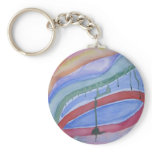 abstract now keychain