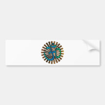 Abstract-om-4 Bumper Sticker