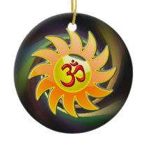 ABSTRACT OM NECKLACE