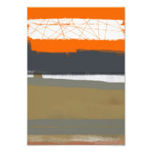 Abstract Orange Photograph