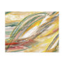 Abstract Paint Smear Postcard