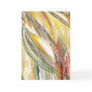 Abstract Paint Smear Thank You Card