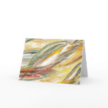 Abstract Paint Smear Thank You Card