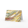 Abstract Paint Smear Thank You Card