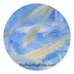 Abstract Painting 36 Tidal Wave stickers