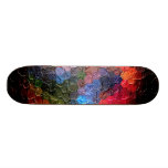 Abstract Painting | Dynamic Colours 2 Skate Board