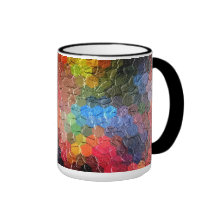 Abstract Painting | Dynamic Colours Coffee Mugs