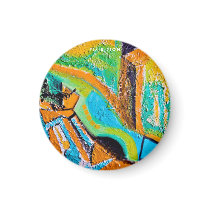 Abstract Painting (Texture) Round Magnet