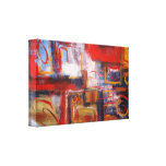 Abstract Painting Wrapped Canvas Gallery Wrap Canvas