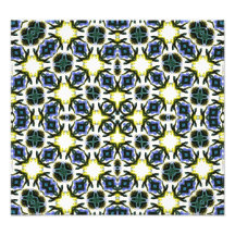 Abstract Pattern multicolored Photographic Print
