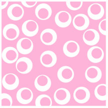 Abstract Pattern. Pink and White. Photo Sculpture