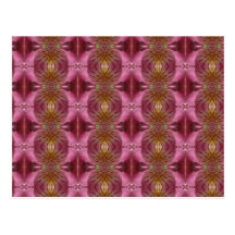 Abstract Pattern Postcard