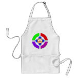 ABSTRACT PEACE SIGN APRONS