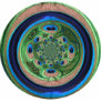 Abstract Peacock Ornament