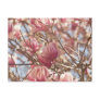 Abstract Photograph of a Pink Tulip Tree Post Cards