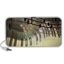 Abstract Piano Speaker