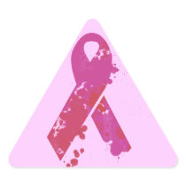 Abstract Pink Stickers