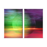 Abstract Poison Wrapped Canvas