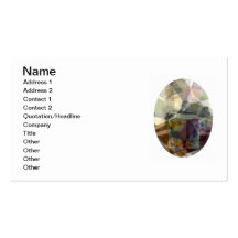 Abstract Polygons 218 Business Card Template