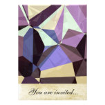 Abstract Polygons 246 Personalized Announcements