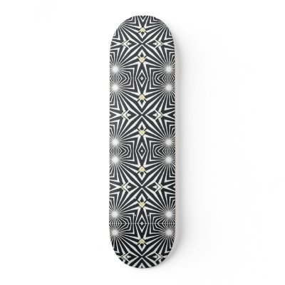 Abstract pop art - Skateboard by GardenDelightsArts