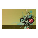 Abstract Profile Card business cards