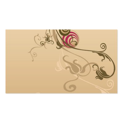Abstract Profile Card Business Cards by coconutpie