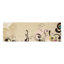 Abstract Profile Card Business Cards