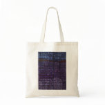 Abstract Purple Field Drawing Bag