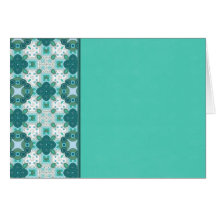 Abstract Quilt Greeting Cards