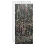 abstract personalized rack card