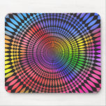 Abstract Radial Design: mousepads