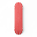 Abstract Radial Design: Skateboard