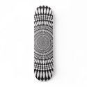 Abstract Radial Design: Skateboard