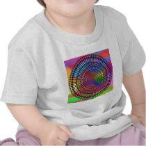 Abstract Radial Design: T Shirts