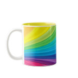 Abstract Rainbow Ceramic Mug