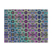 Abstract Rainbow Mandala Fractal