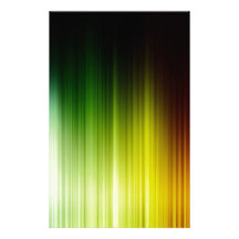 Abstract Rainbow Red Blue Greed Yellow Orange Stationery