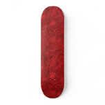 Abstract Red Background Skate Board Deck